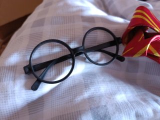 Acces Harry , guirnalda, palitos, gafas corbata