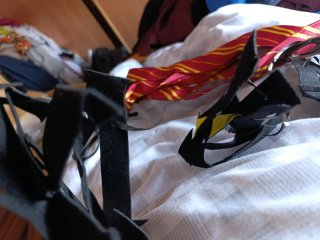 Acces Harry , guirnalda, palitos, gafas corbata