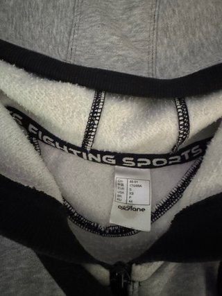 Chaleco de boxeo gris y negro Domyos