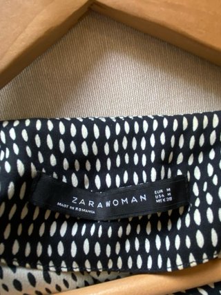 Vestido Zara Talla M Estampado