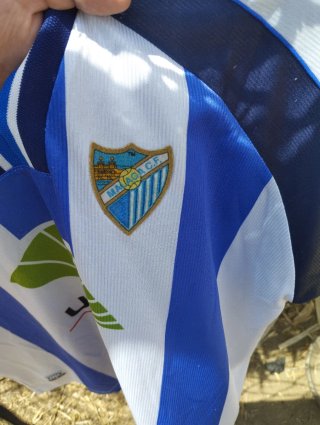 Camiseta Málaga CF 99-00 Talla M Kelme