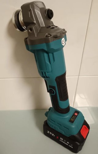 Amoladora Angular Inalámbrica Batería Recargable