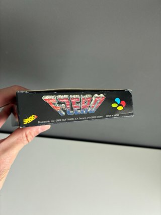F-Zero SNES PAL España Erbe