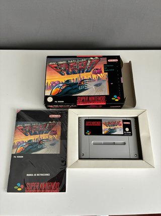F-Zero SNES PAL España Erbe