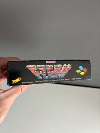F-Zero SNES PAL España Erbe