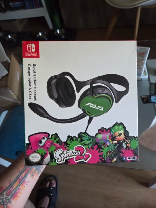 Cascos HORI Splatoon 2 Nintendo Switch