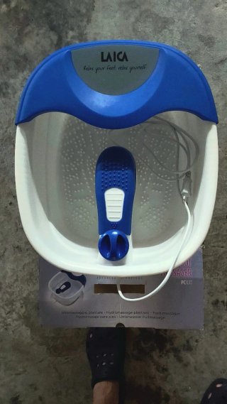 Baño relajante para los pies