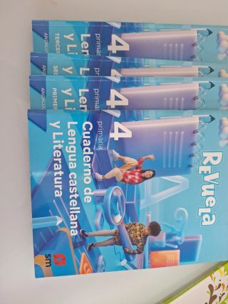 Lengua 4° prim. REVUELA  1, 2, 3 +cuaderno ANDALU