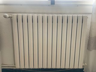 Radiadores de hierro fundido blancos