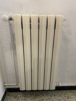 Radiadores de hierro fundido blancos
