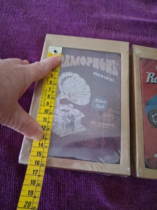 2 Libretas Retro: Gramófono y Moto