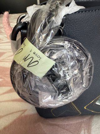 Bolso Anekke azul con estampado
