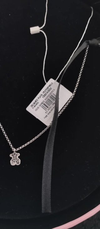 Collar Tous Plata  Espinela Motif con Certificado