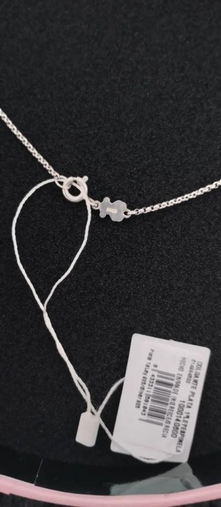 Collar Tous Plata  Espinela Motif con Certificado