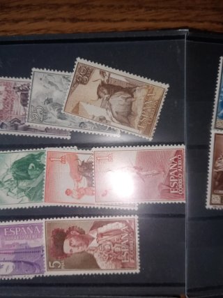 Lote sellos España antiguos y nuevos