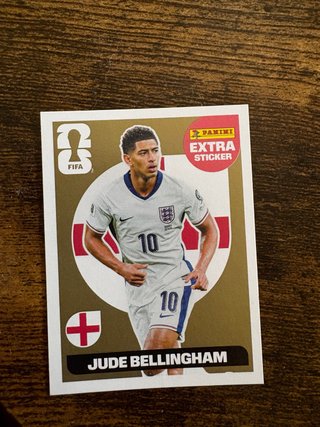 Cromo Panini Extra Gold Jude Bellingham 2026