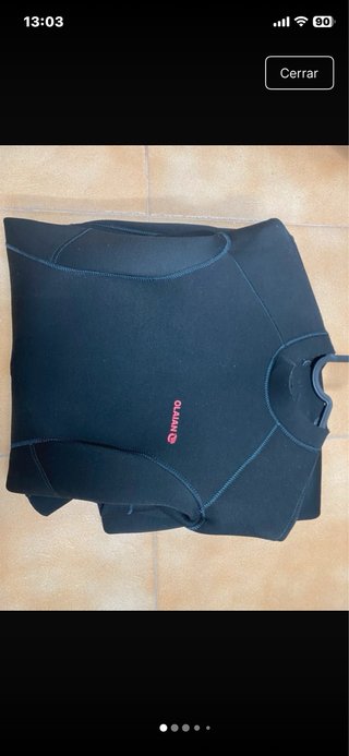 Neopreno Olaian Negro Talla M