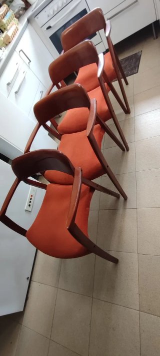Sillas Vintage  de madera