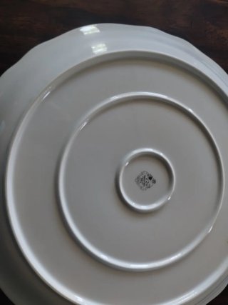 Sopera y Bandeja Santa Clara Porcelana Blanca