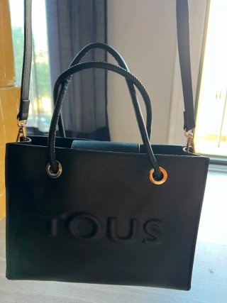 Bolso Tous Negro Rectangular