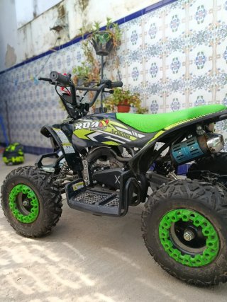 Quad ROAN 49cc Infantil Negro/Verde