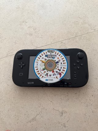 Nintendo Wii U Negra Completa