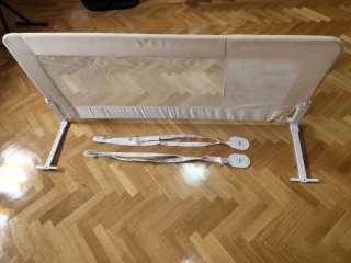 Barrera de cama infantil con osito