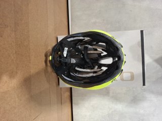 Casco Giro Atmos II Bici Negro/Amarillo TALLA M