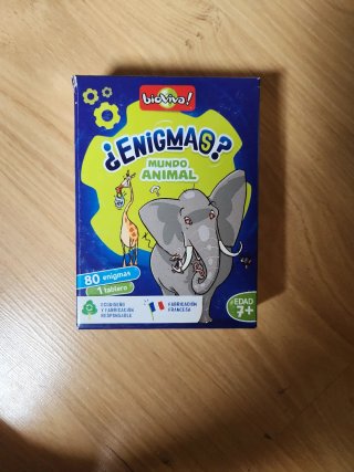 Juego de mesa ¿Enigmas? Mundo Animal