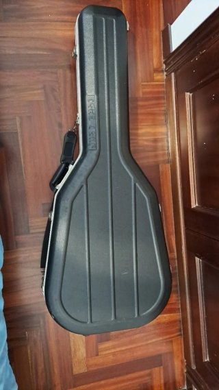 Guitarra Acústica Fender con estuche rígido.