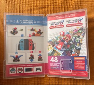Carcasa Videojuego Mario Kart 8 Deluxe Nintendo sw