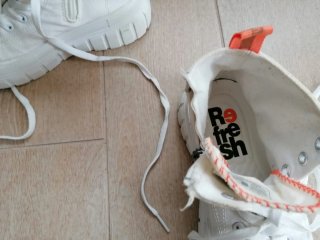Sneakers alte bianche Refresh
