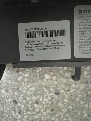 Patinete Eléctrico Xiaomi 1S Piezas