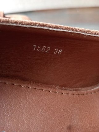 Zapatos planos Amor Amore talla 38 camel