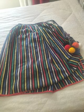 Traje Típico Maga Larga.. bordado a mano...