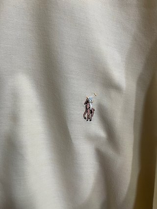 Camisa Polo Ralph Lauren amarilla Talla XL