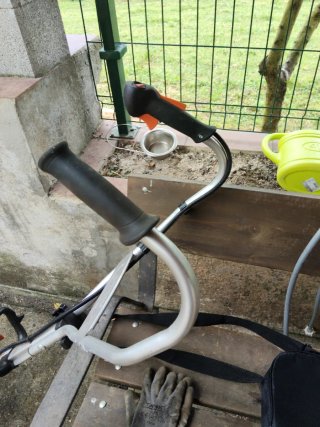 Motocultor gasolina Stihl casi nuevo