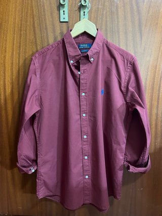 Camisa Polo Ralph Lauren Roja Talla L
