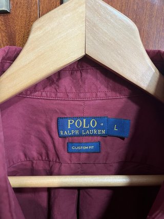 Camisa Polo Ralph Lauren Roja Talla L