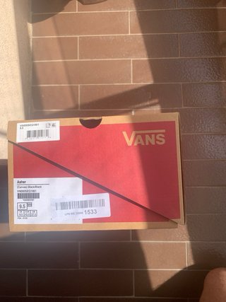 Zapatillas Vans Asher Slip On Talla 42.5
