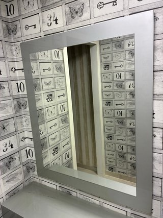 Recibidor espejo y consola con cajón