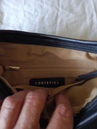 Lote 2 bolsos piel Cortefiel
