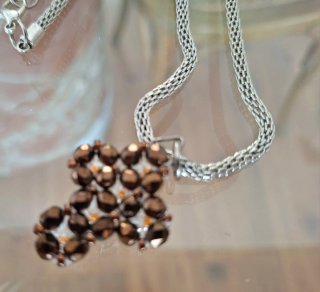 Collar Cruz con Cristales Swarosky