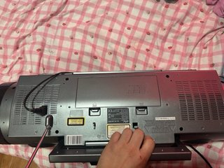 Altavoz Portátil Plata y Negro