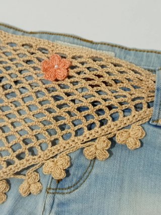 Falda Pareo Crochet Hecho a Mano