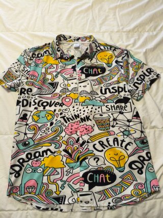Camisa Verano Estampada Multicolor