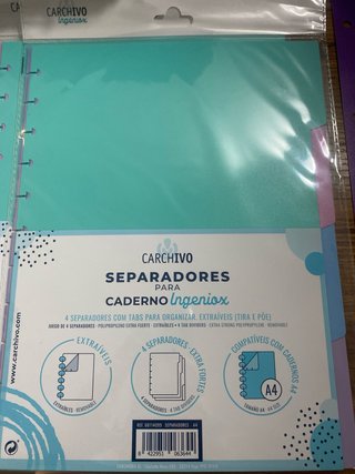 Material escolar Carchivo
