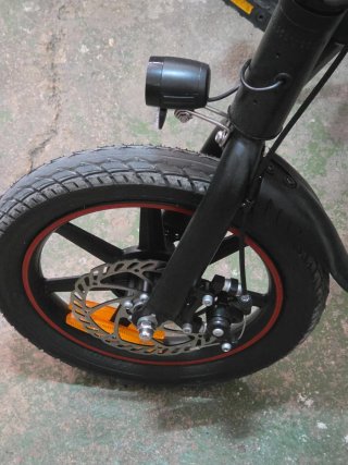 Bicicleta eléctrica plegable DYU