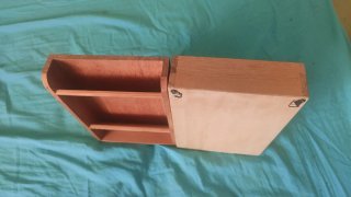 Caja de madera para llaves