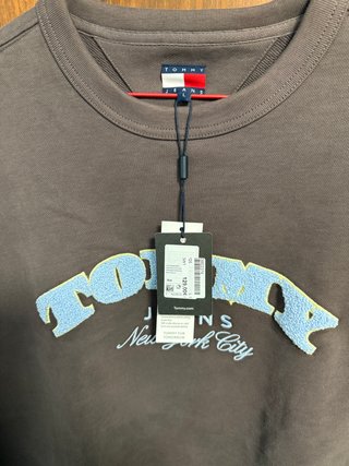 ¡REBAJAS! Sudadera Tommy Jeans Marrón ¡Nueva!